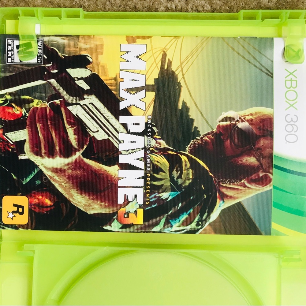 Max Payne 3 Double Disk New.